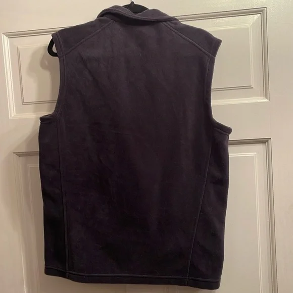 Columbia fleece vest dark dark grey, nwt - Picture 2 of 7